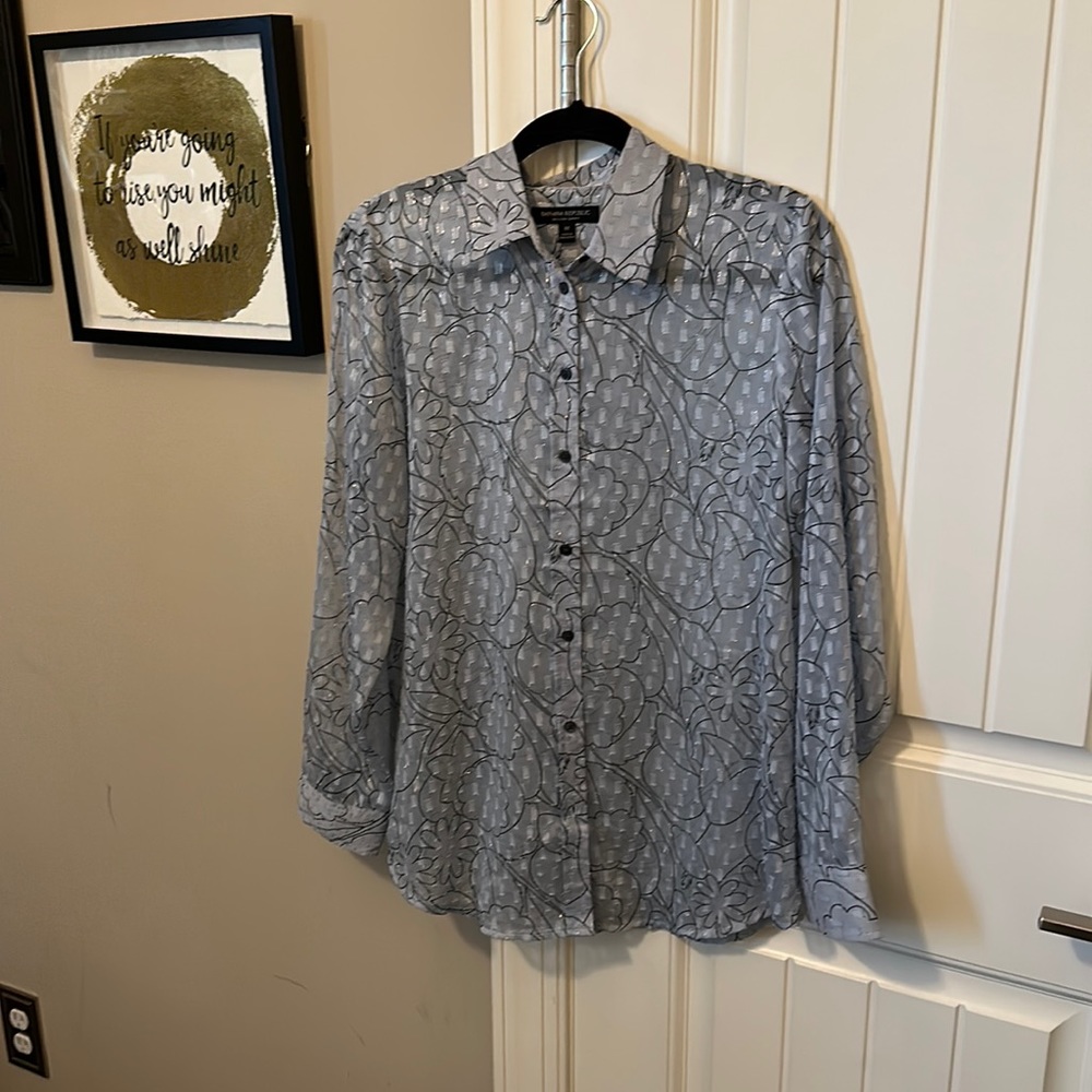 Beautiful Contrast Blouse